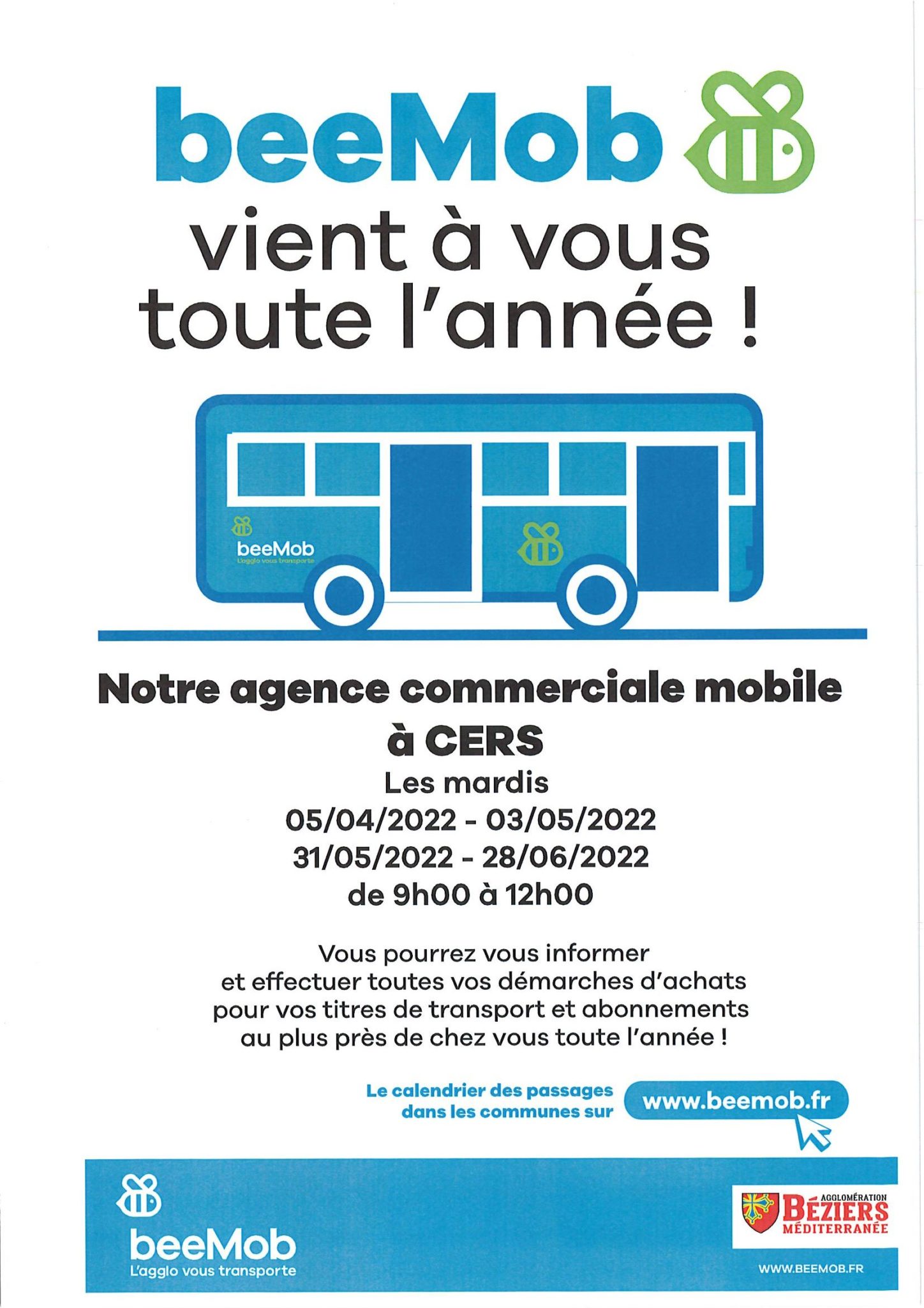 L Agence Commerciale Beemob Vient Cers Ville De Cers