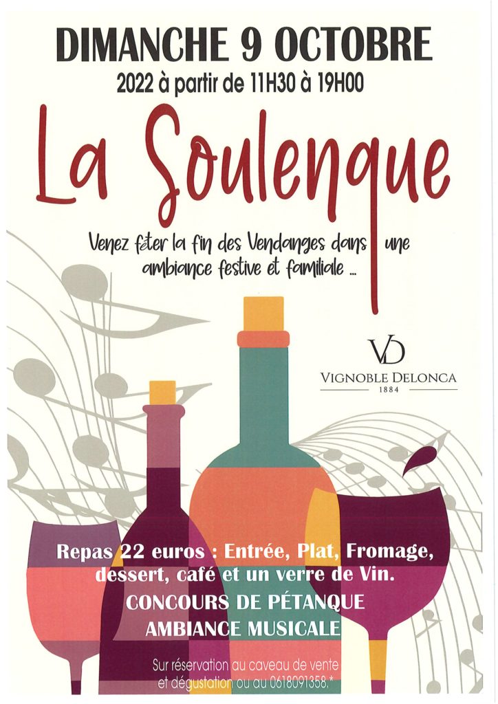 La Soulenque Au Vignoble Delonca Dimanche Octobre Ville De Cers