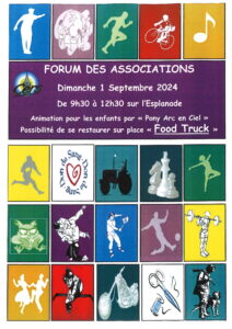 Forum des associations le 1er septembre 2024