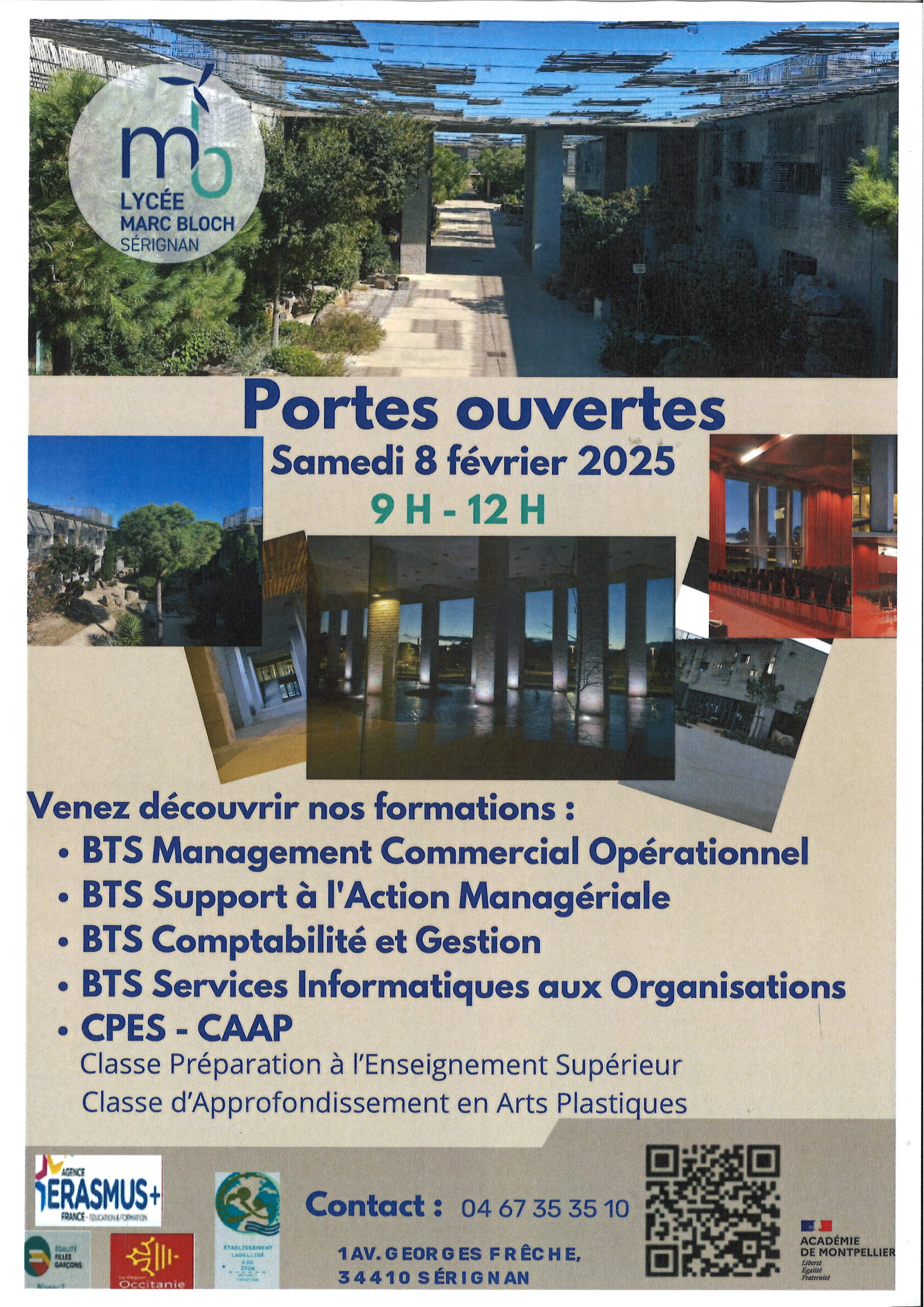 You are currently viewing Journée Portes Ouvertes Lycée MARC BLOCH   08/02/2025